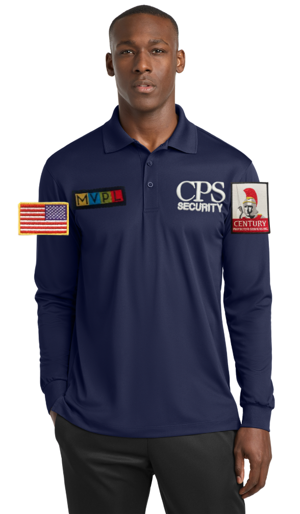 CPS Sport-Tek® Long Sleeve Micropique Sport-Wick®Polo