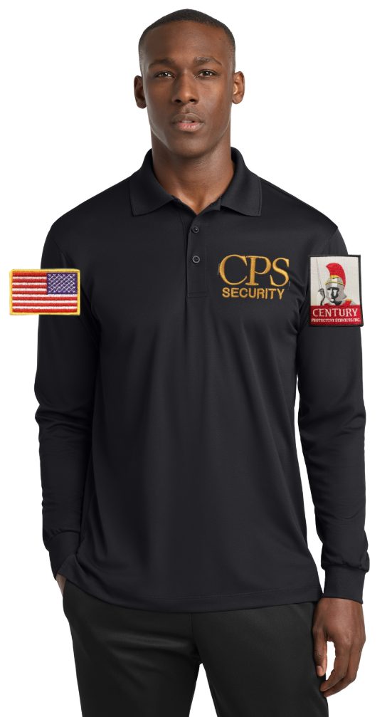 CPS Sport-Tek® Long Sleeve Micropique Sport-Wick® Polo