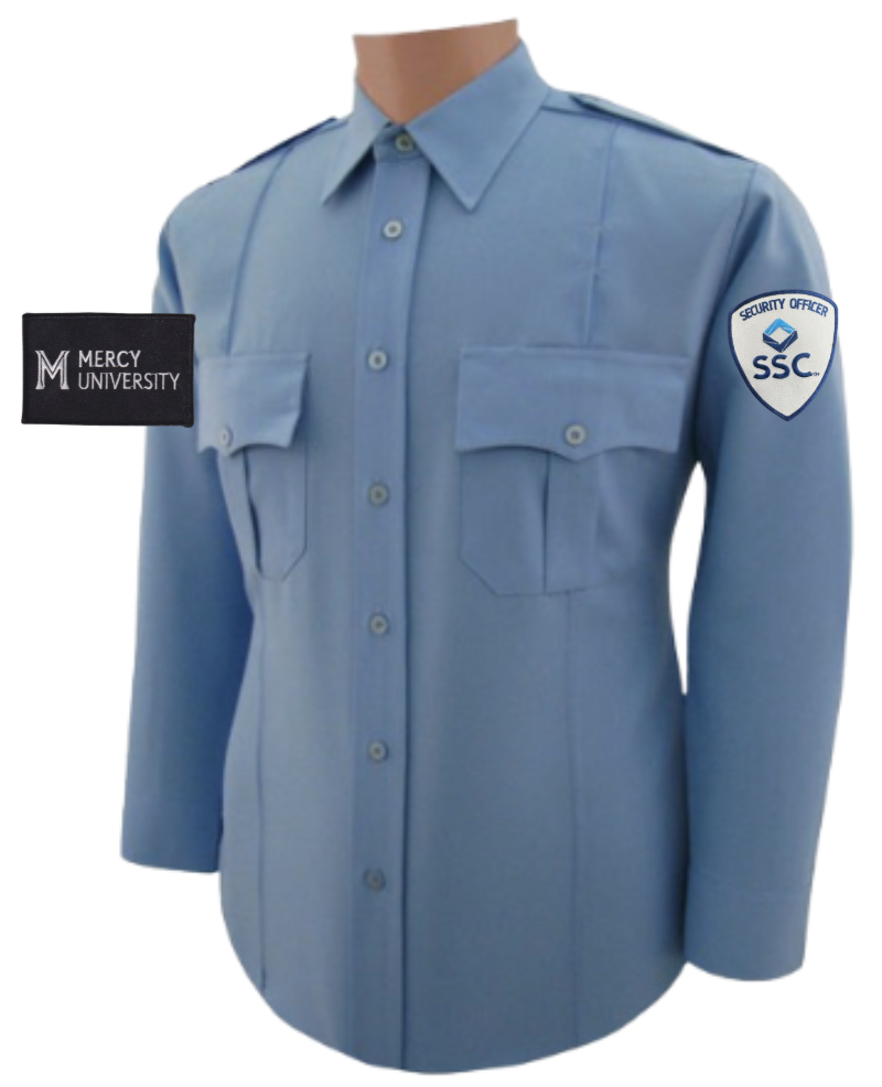 SSC All Polyester Long Sleeve Shirt - Officer