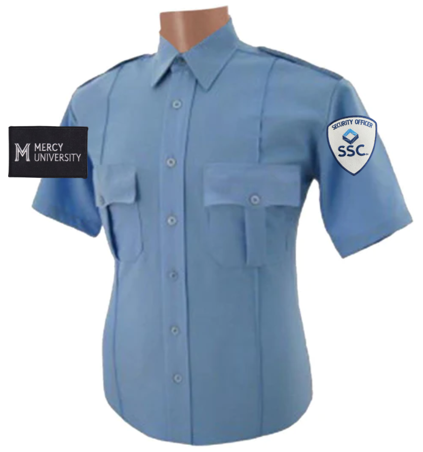 SSC All Polyester Short Sleeve Shirt - Officer