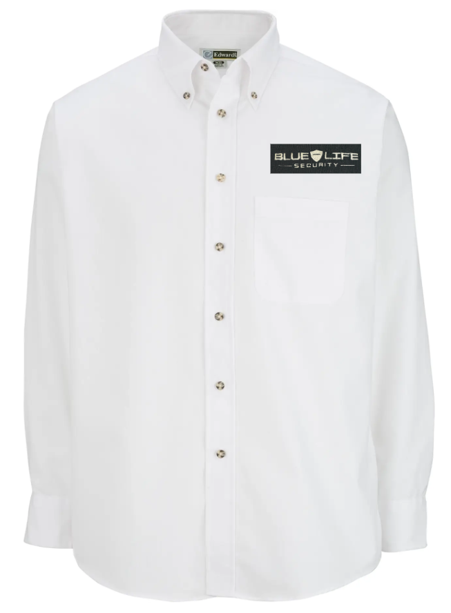 BLS Easy Care Poplin Long Sleeve Mens Shirt