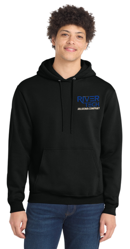 AKI Port & Co™ Core Fleece Pullover Hooded Sweatshirt