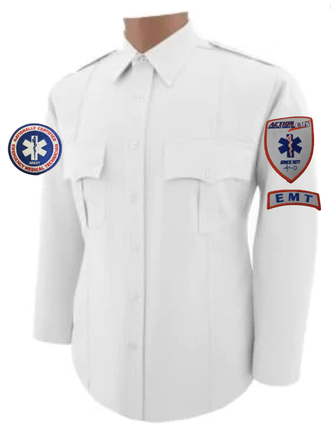 AAS Poly/Cotton Long Sleeve Security Shirt (Nationally Certified)