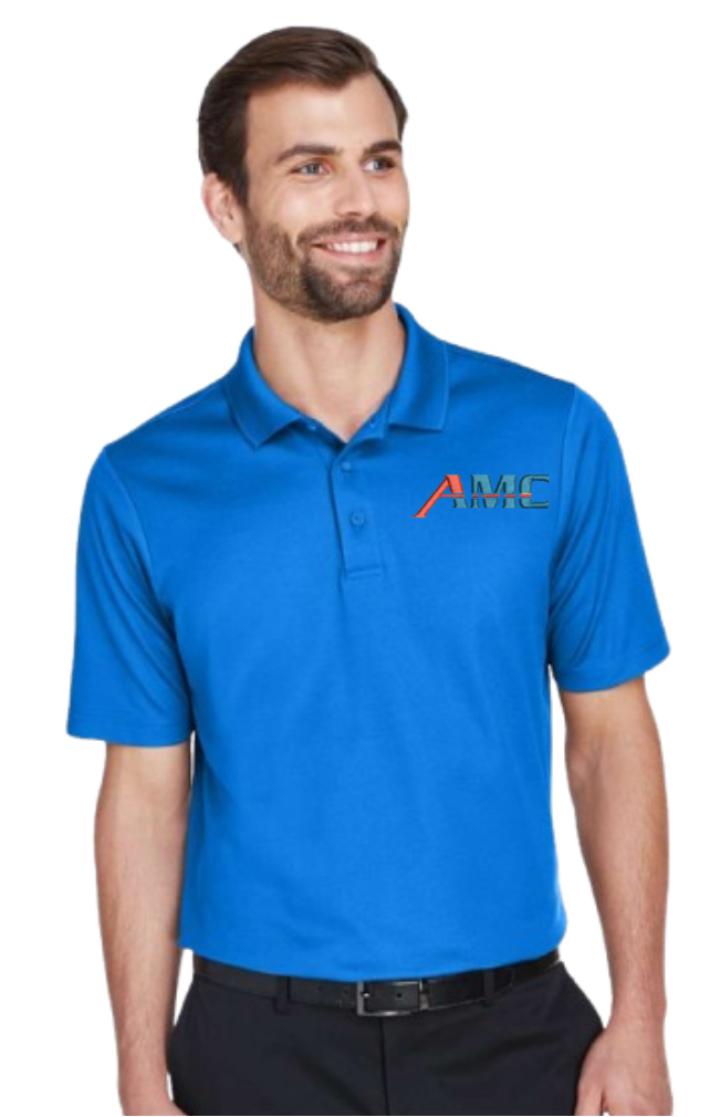 AMC Men's CrownLux Performance® Plaited Polo
