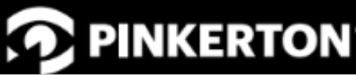 Patch - PINKERTON (White on Black - Hook) - 4 x 1-1/8“