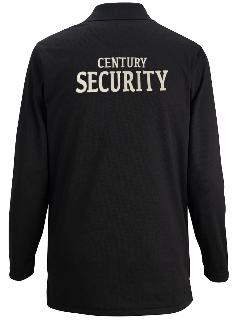 CPS Hi-Performance Mesh Long Sleeve Polo
