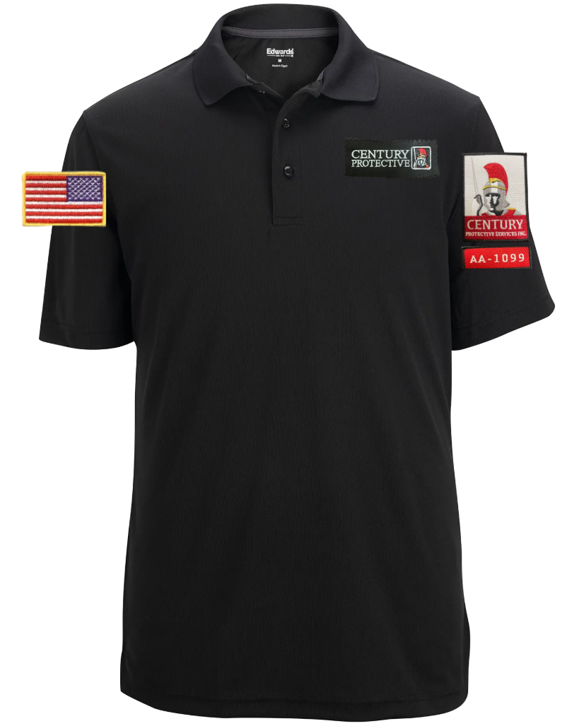 CPS Hi-Performance Mesh Polo (New Logo w/ AA)
