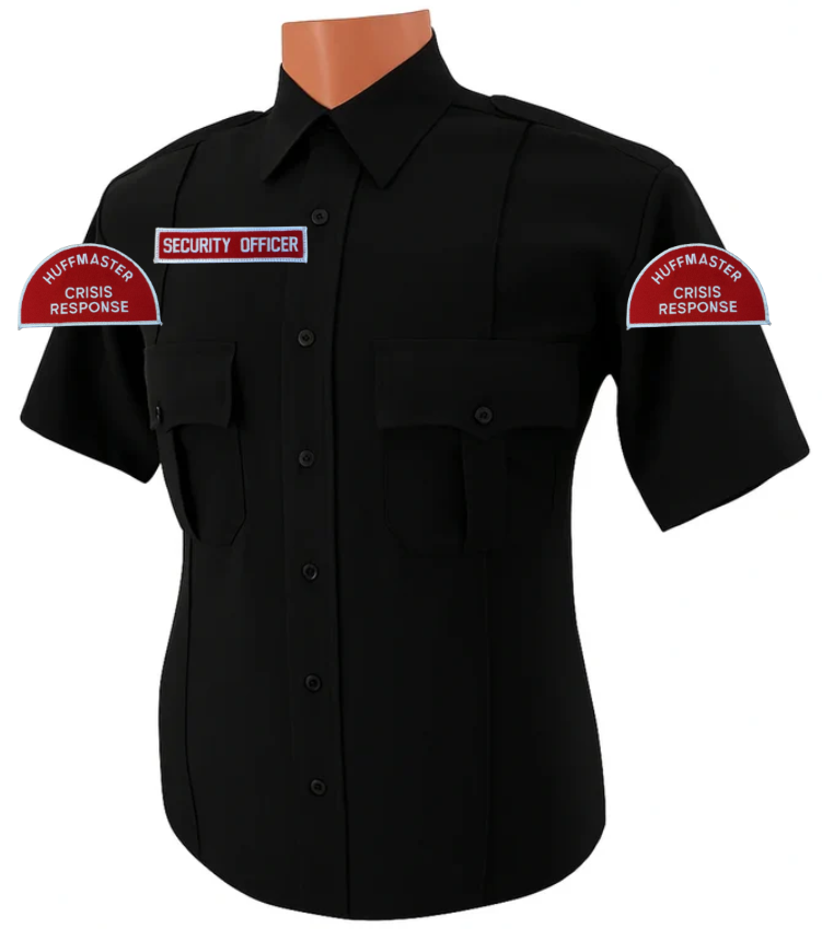 HM All Polyester Short Sleeve Shirt