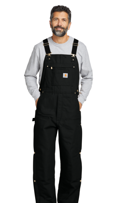 Carhartt® Firm Duck Insulated Bib Overalls