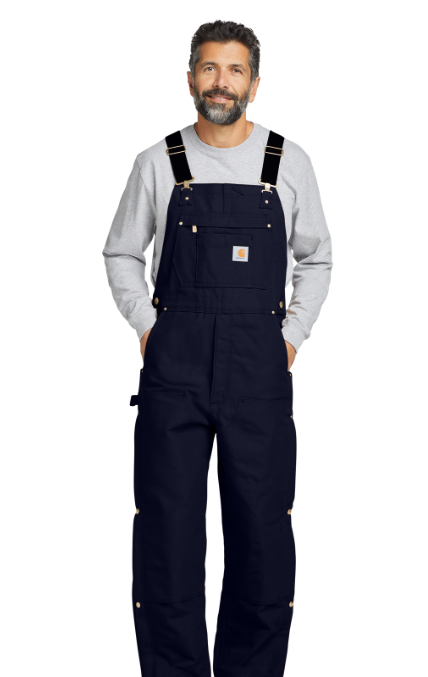 Carhartt® Firm Duck Insulated Bib Overalls