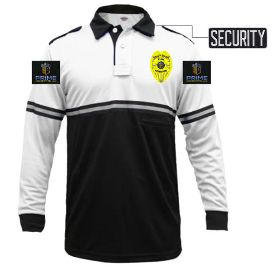 PRP Two Tone Bike Patrol Shirt With Zipper Pocket - Long Sleeve