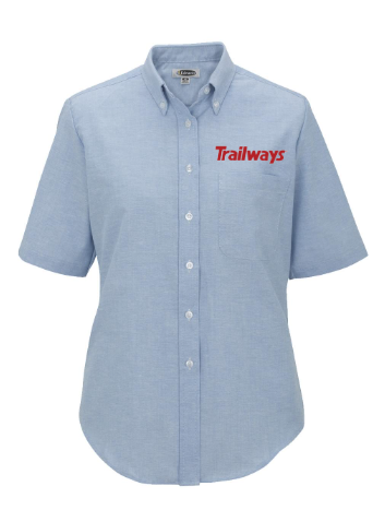 ATL Easy Care Oxford Short Sleeve Ladies Shirt