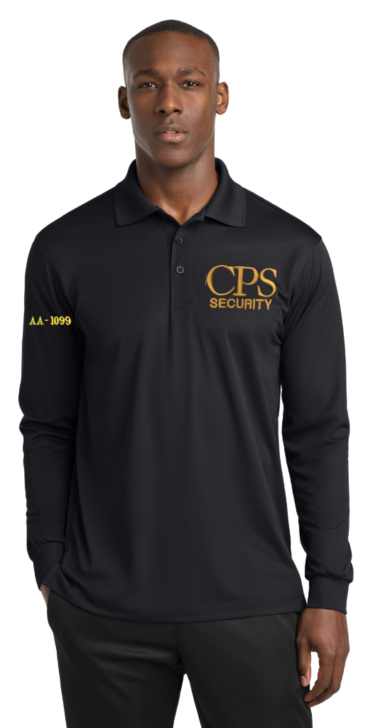 CPS Sport-Tek® Long Sleeve Micropique Sport-Wick®Polo