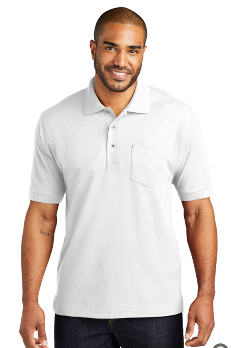 Port Authority® Silk Touch™ Polo with Pocket