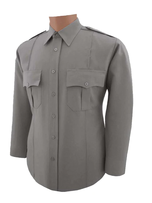 All Polyester Long Sleeve Shirt