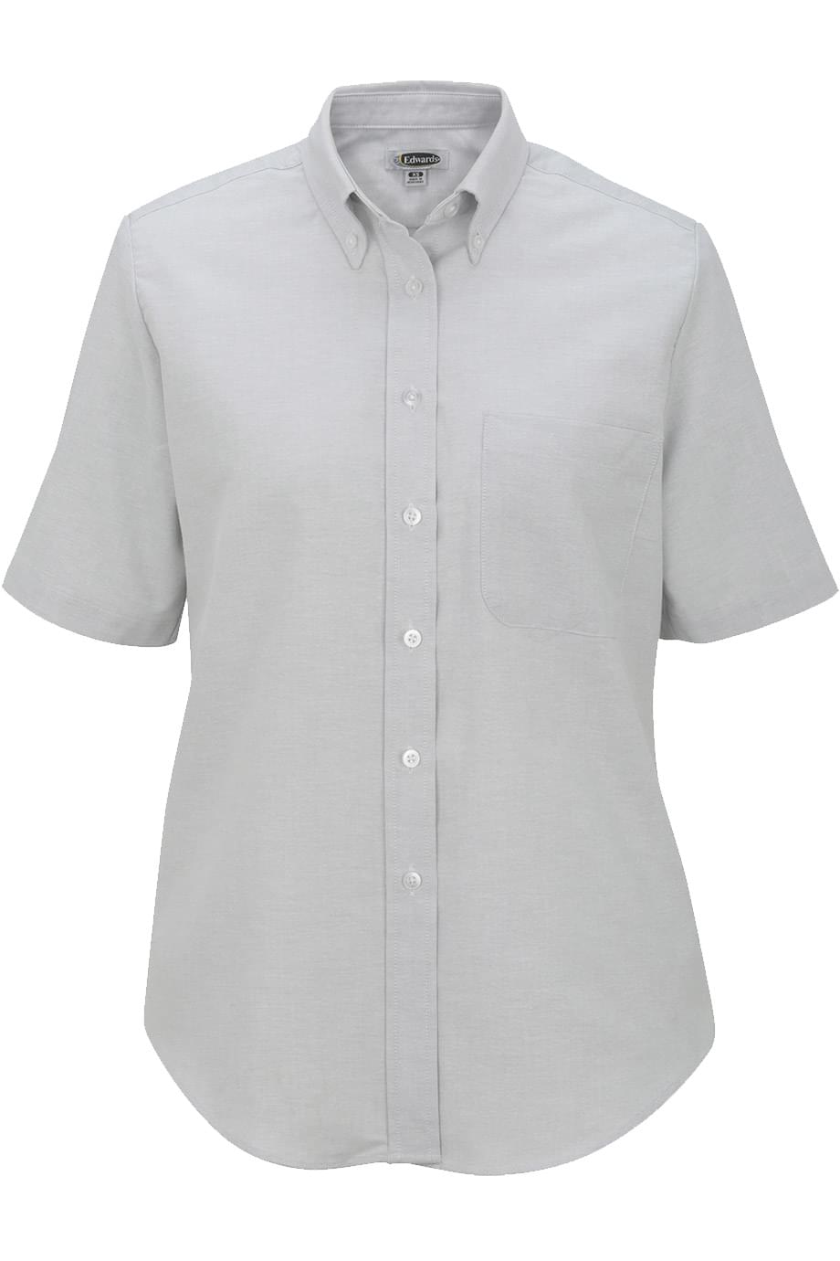 Easy Care Oxford Short Sleeve Ladies Shirt