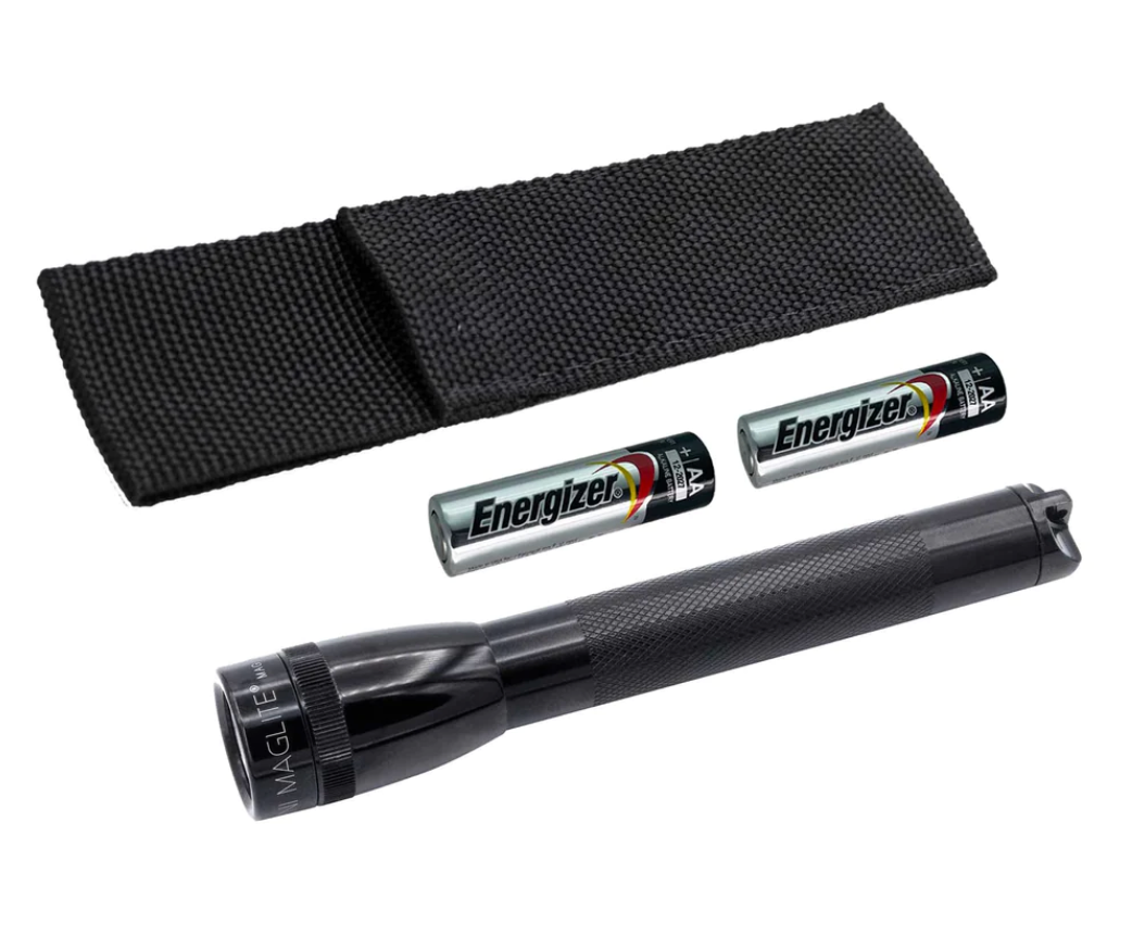 Mini Maglite Xenon Flashlight Holster Pack