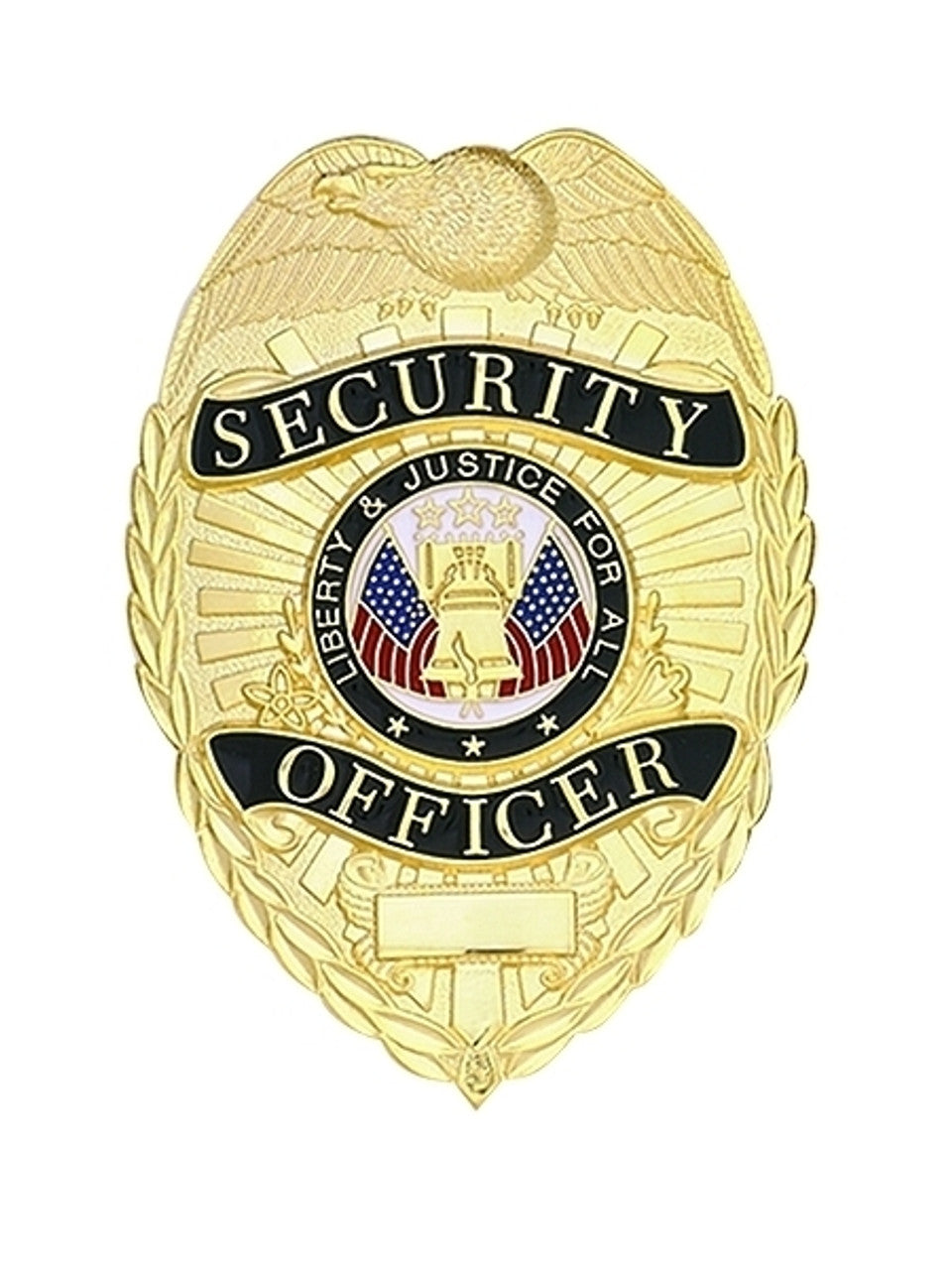Security Officer, Liberty / Justice, U.S. Flag, Chest