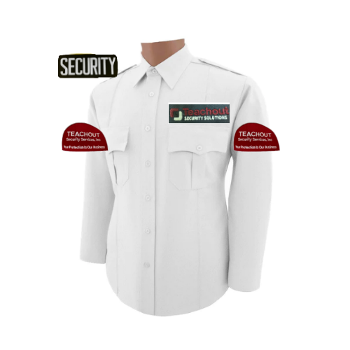TEO All Polyester Long Sleeve Shirt