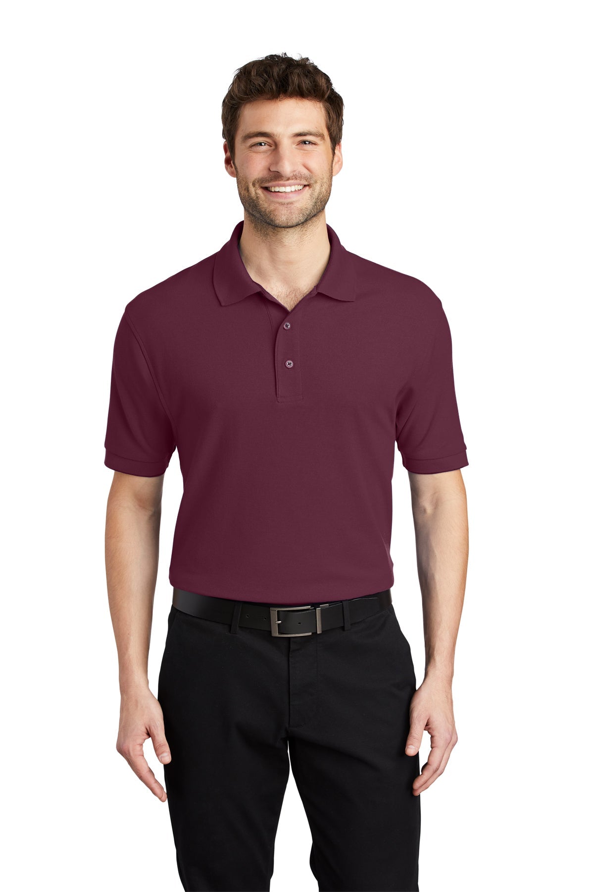 (Garda) Port Authority® Silk Touch™ Polo