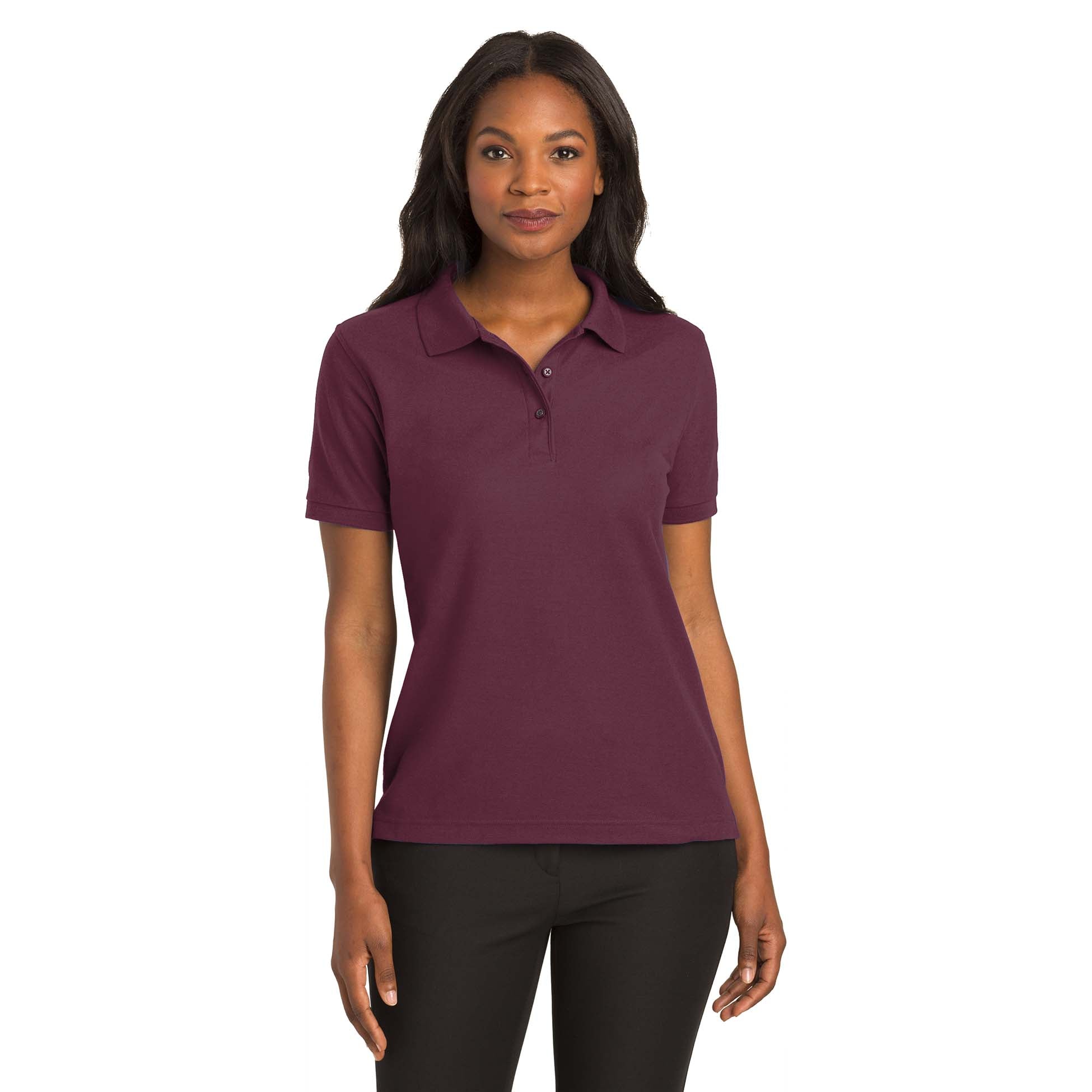 Port Authority® Women's Silk Touch™ Polo