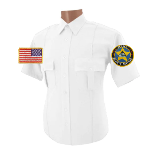 HAN Polyester/Cotton Short Sleeve Uniform Shirt