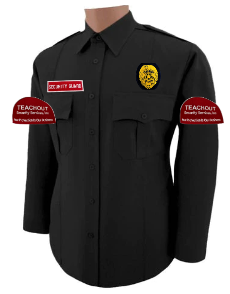 TEO All Polyester Long Sleeve Shirt