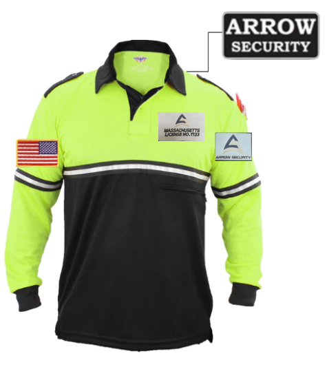 ARR Two Tone Bike Patrol Shirt with Zipper Pocket Long Sleeve