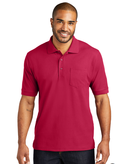 Port Authority® Silk Touch™ Polo with Pocket