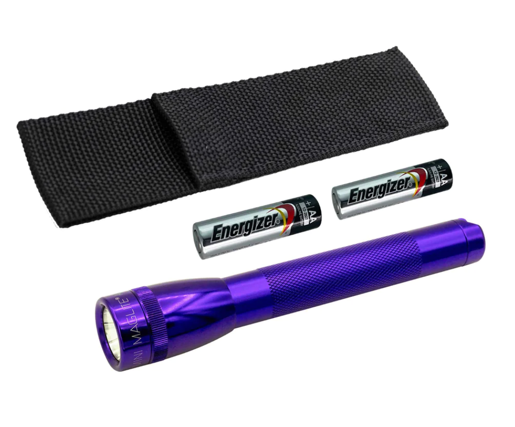 Mini Maglite Xenon Flashlight Holster Pack