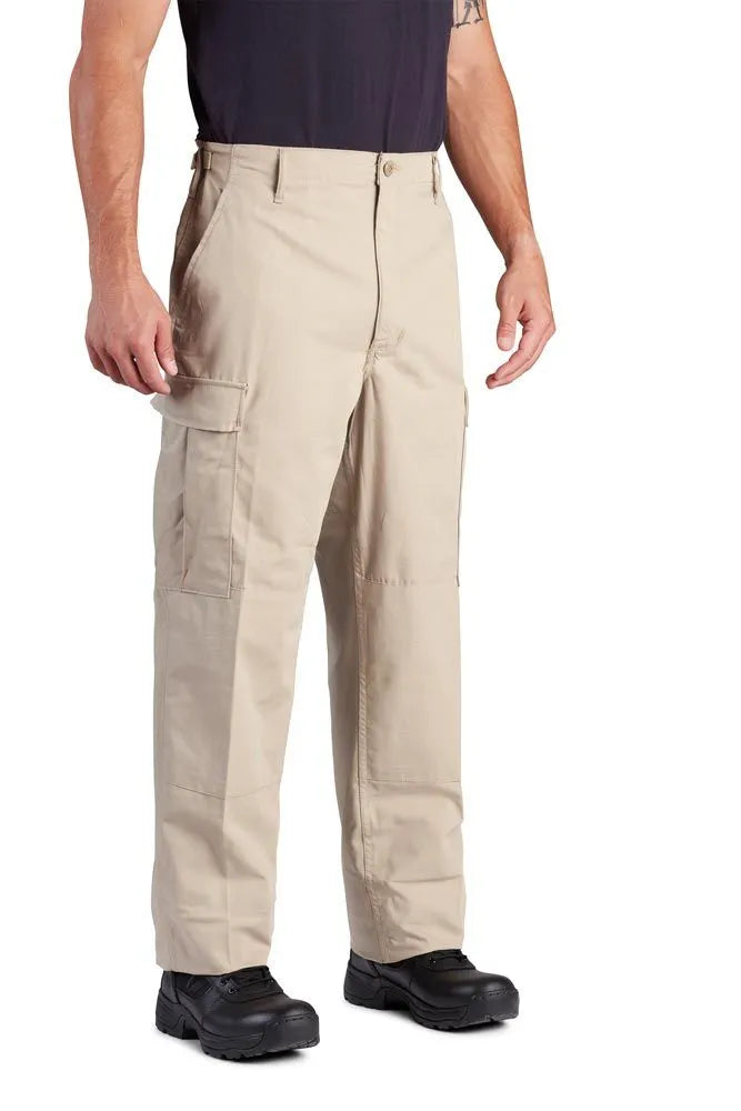 BDU Trouser Button Fly - Battle Rip® 65/35 Ripstop