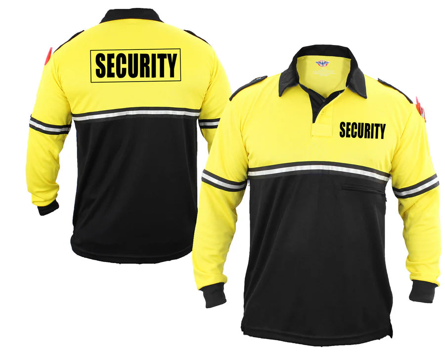 First Class Two Tone With Zipper Pocket Long W/ Security ID on Front and Back