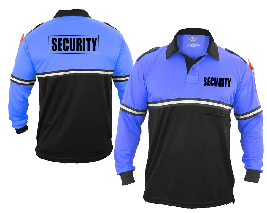 First Class Two Tone With Zipper Pocket Long W/ Security ID on Front and Back