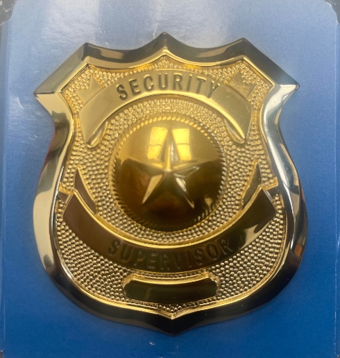 Metal Badge (Security Supervisor)