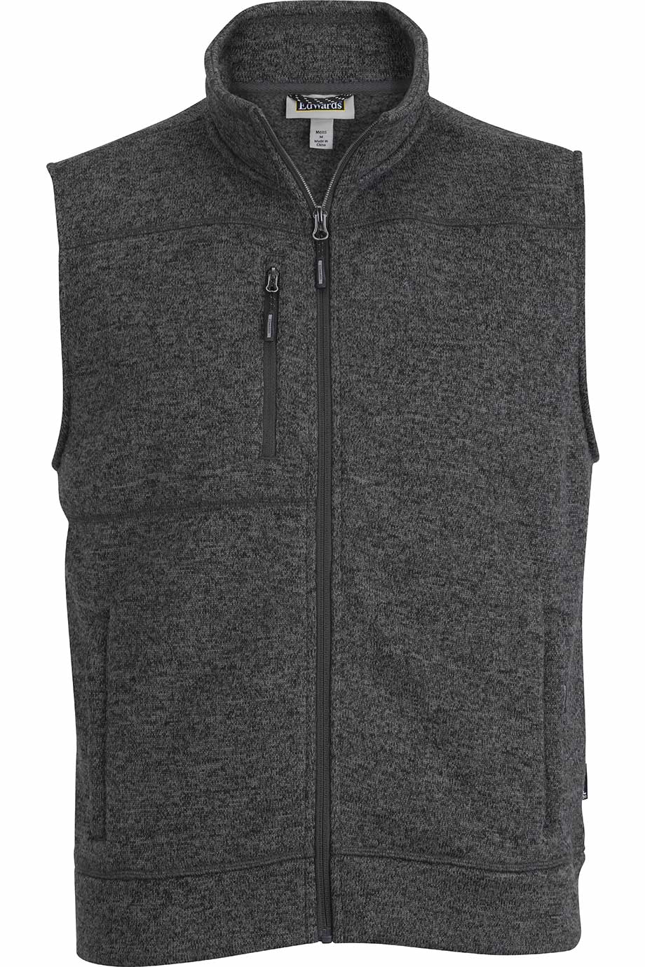 Sweater Knit Fleece Vest With Pockets Sweater Knit Fleece Vest With Pockets
