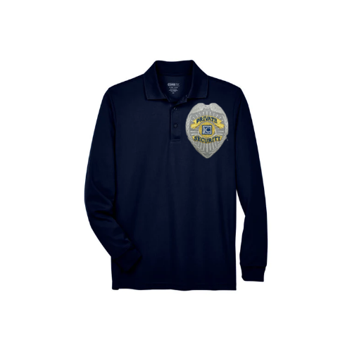 ICS Core365 Men's Pinnacle Performance Long Sleeve Piqué Polo
