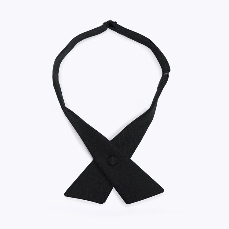 Polyester Crossover with Covered Snap Tie