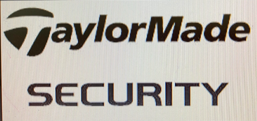 Embroidery - (TaylorMade Security) in Black