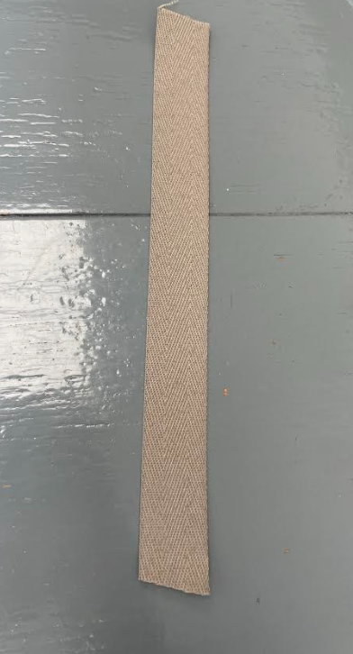 1" Tan Striping