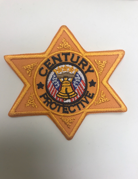 Patch (Century Protective 6 Pt Star Breast Badge)