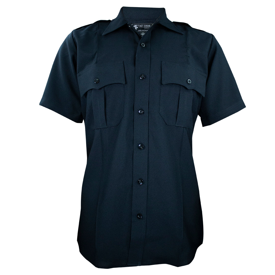 Men’s Polyester Short Sleeve Uniform Shirt