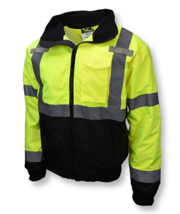 Class 3 Two-in-One High Visibility Bomber Safety Jacket