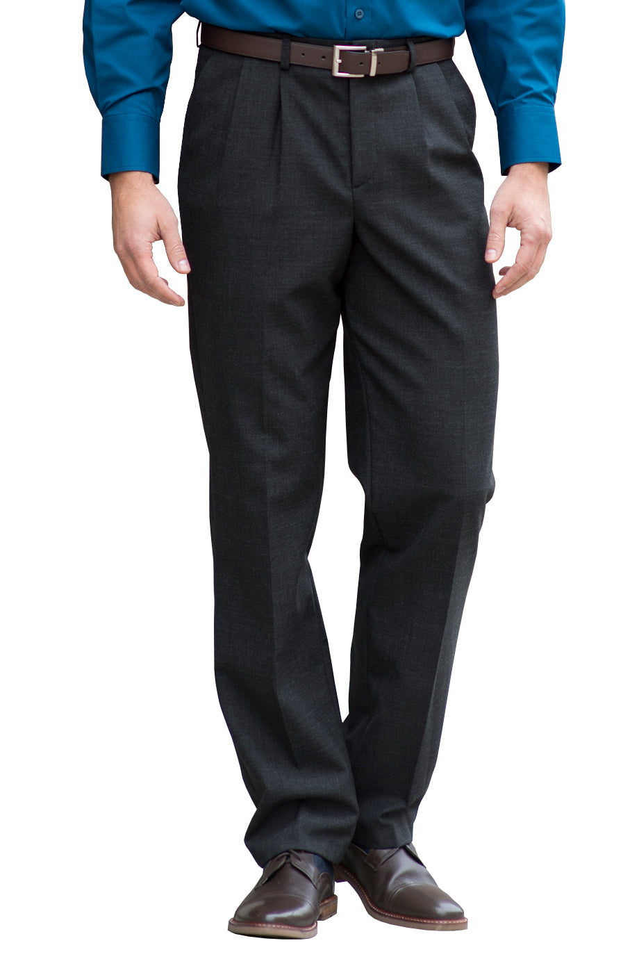 Signature Mens Pleated Dress Pant