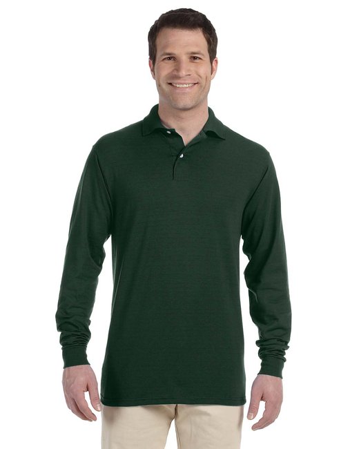 Men's Dri-Power® Long Sleeve Polo