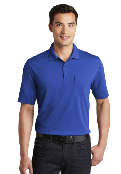 Port Authority® Dry Zone® UV Micro-Mesh Pocket Polo