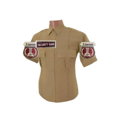 TEO All Poly SS ( Education Patches Both Sleeves)