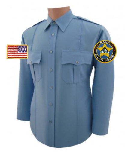 HAN Poly/Cotton Long Sleeve Security Shirt