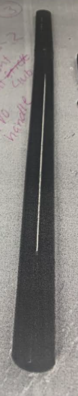 26" Plain Black Night Stick