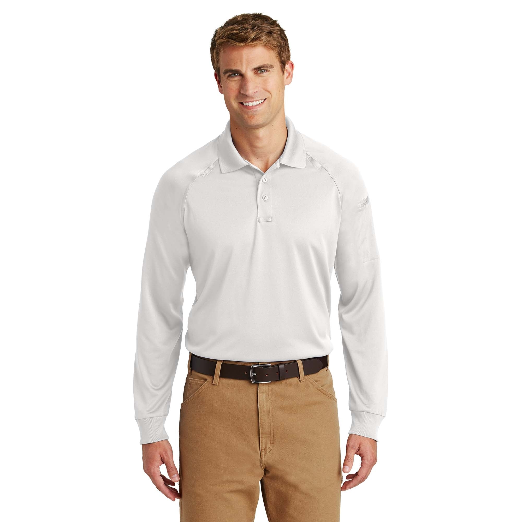CornerStone® Select Long Sleeve Snag-Proof Tactical Polo
