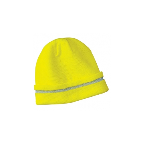 CornerStone® Enhanced Visibility Beanie with Reflective Stripe